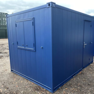12Ft x 8Ft Steel Anti-Vandal Canteen Cabin