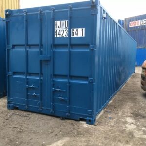 10Ft X 8Ft Shipping Container (One trip) – Blue