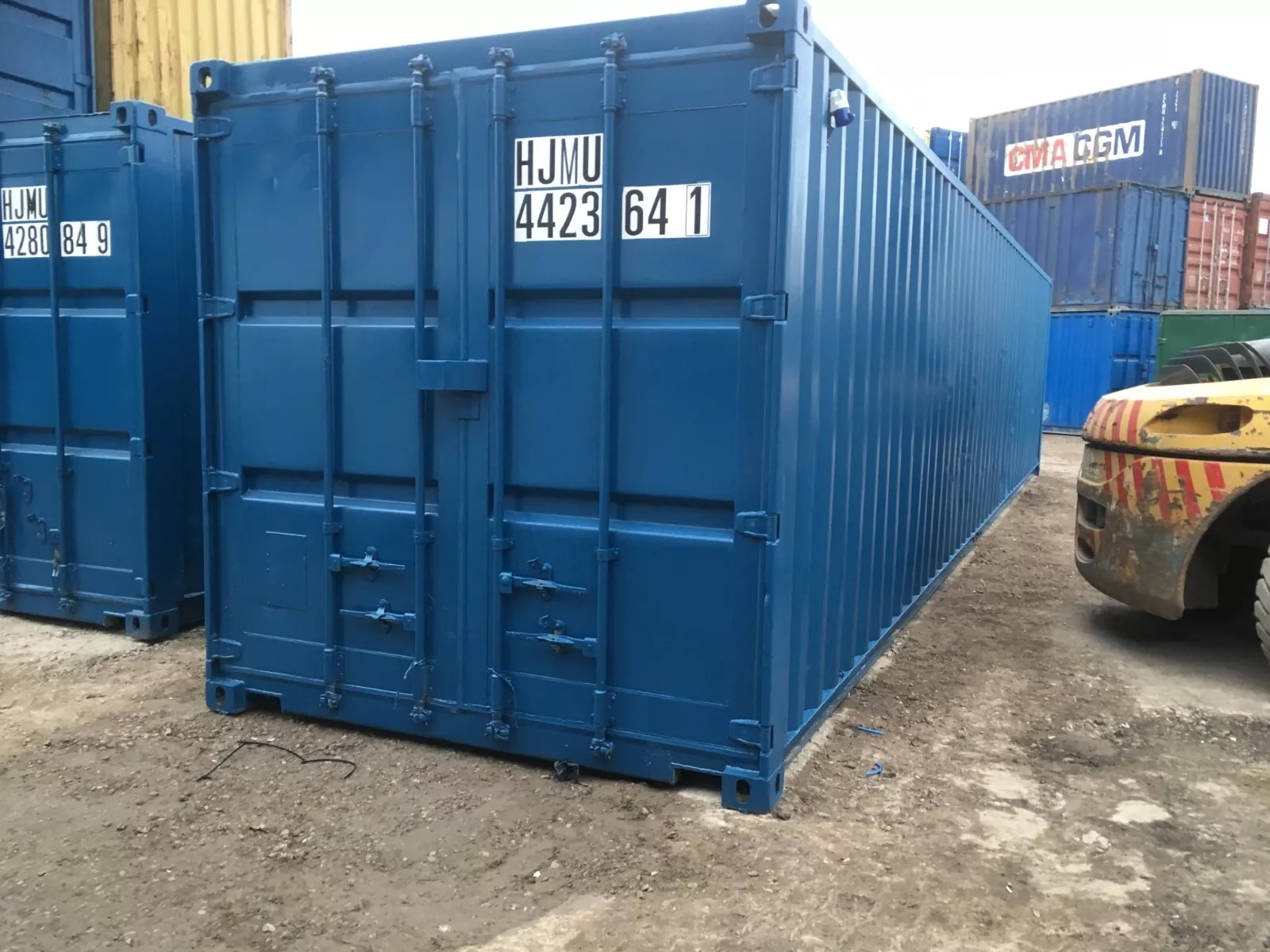 10Ft X 8Ft Shipping Container (One trip) – Blue