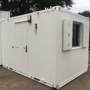 12Ft x 8Ft Steel Anti-Vandal Office Cabin