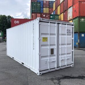 20Ft Shipping Container (One Trip) – White