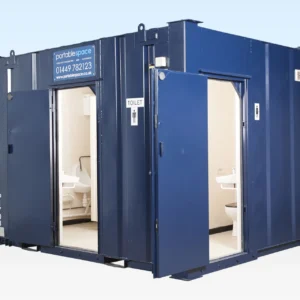 2+1 Steel Toilet Cabin 12Ft x 9Ft