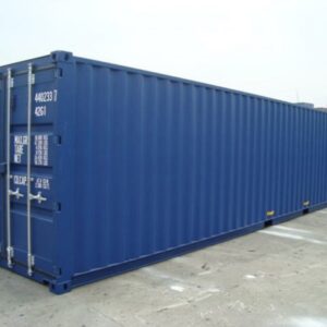 45′ HCPW Shipping Container Blue (RAL 5013)