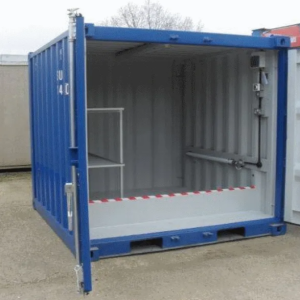 8Ft X 8Ft Flat Floor Bunded Store