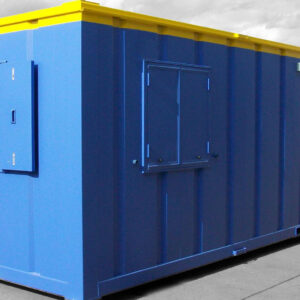 24Ft x 9Ft Steel Anti-Vandal Office Cabin
